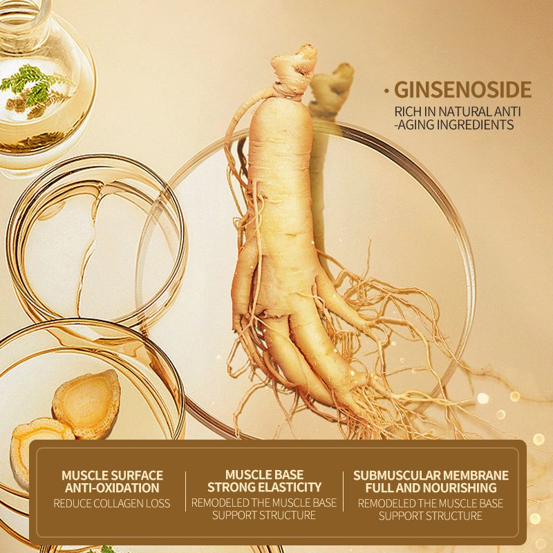 Hot Sell Ginseng Face Cream Korean Collagen Organic Moisturizing Aging And Wrinkles Best Whitening Face Cream & Lotion