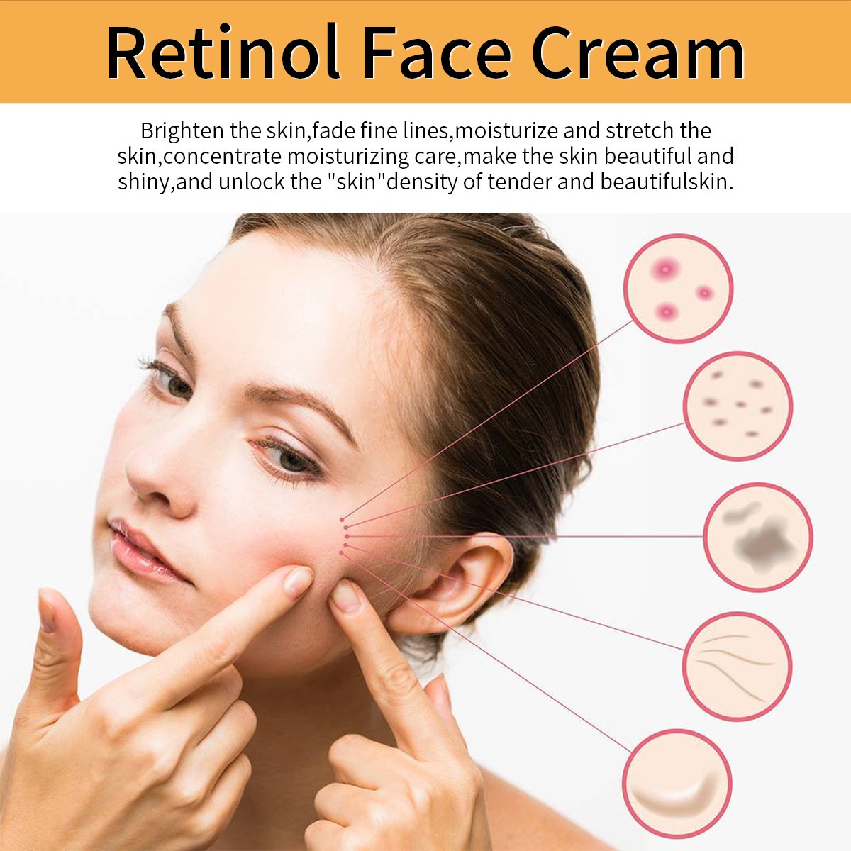 Whiten Famous Brand Organic Rose Mango Butter Melanin Lighten Sheet Collagen Clear Smooth Face Facial Cream