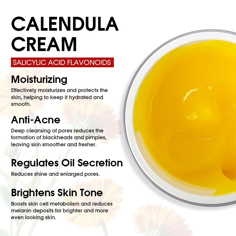 Acne Removal Cream for Face Sulfate-free Moisturizing & Pore Shrinking and Calendula & Salicylic acid Face Cream Custom Logo