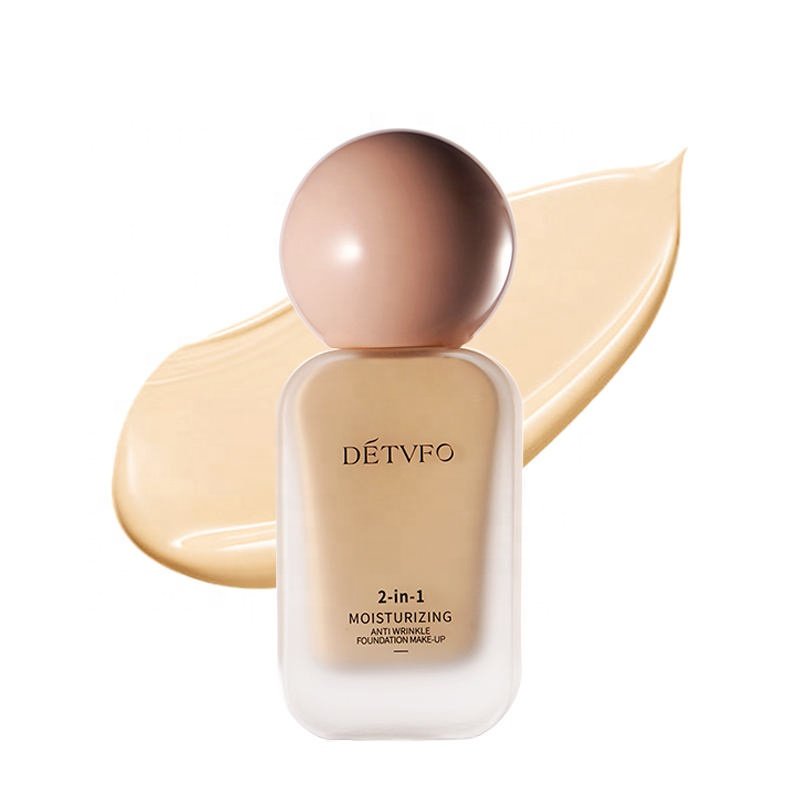 Private Label Korean Cosmetics 30Ml Make Up Waterproof Cream Makeup Liquid Foundation