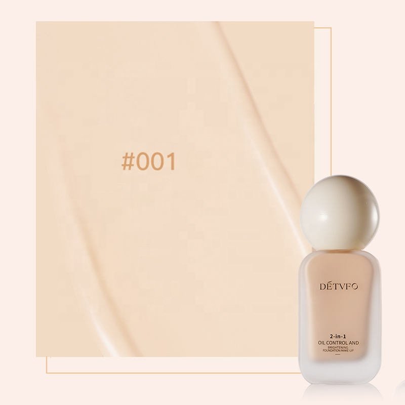 Private Label Korean Cosmetics 30Ml Make Up Waterproof Cream Makeup Liquid Foundation