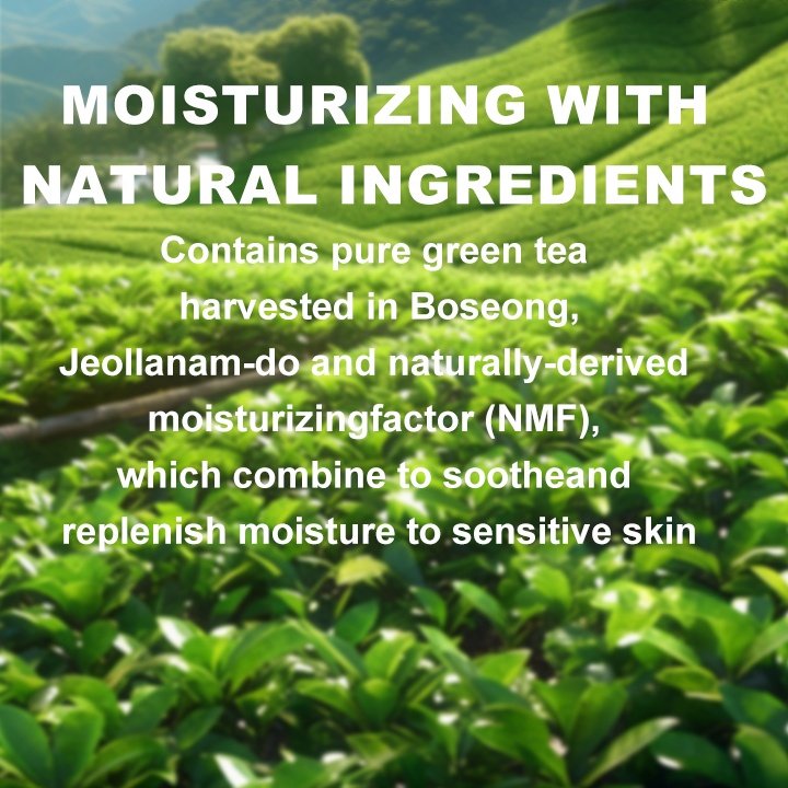 Natural Care Green Tea Skin Whitening Moisturizing Smoothing Face Cream For Black Women