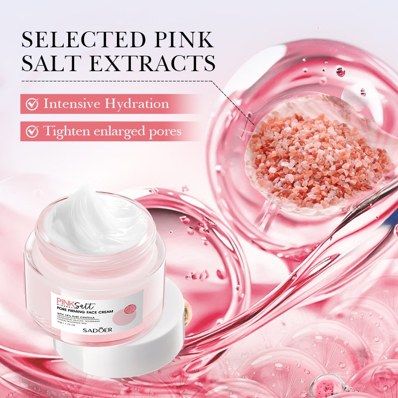 SADOER BIOAQUA Vitamin C Bright White Creams Coconut Oil Himalayan Pink Salt Nourish Moisturizing Anti-Aging Wrinkle Face Cream