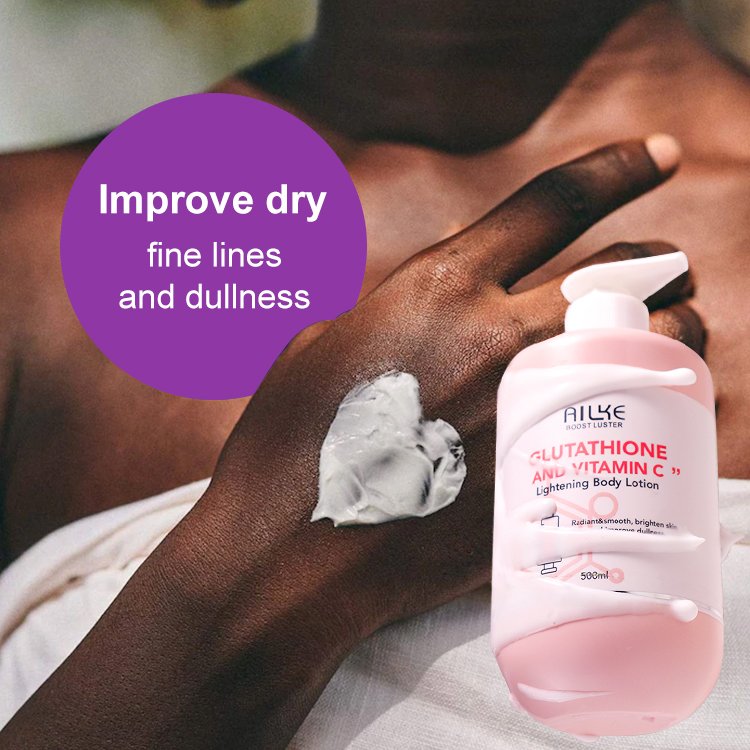 Shea Butter Vegan Body Lotion Face Cream Serum Oil Soap Gluta Rejuvenating Refresh Dry Skin Whitening Anti Aging Skin Care Set
