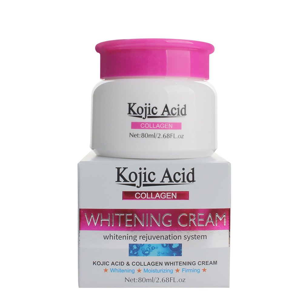 High Quality Whitening Collagen Kojic Acid Face Cream Skin Care Moisturizing Firming Cream 80ml