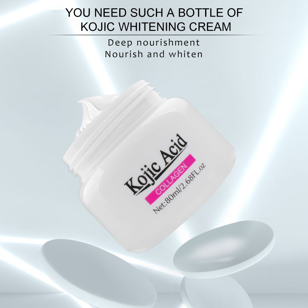 High Quality Whitening Collagen Kojic Acid Face Cream Skin Care Moisturizing Firming Cream 80ml