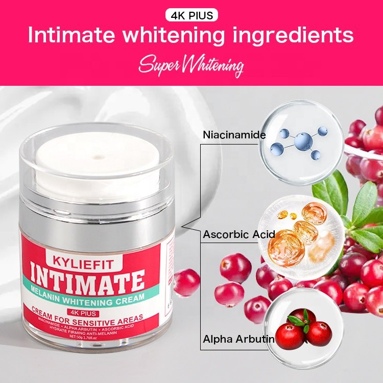 Private Label Underarm Whitening Cream Bleaching Ailke Cream For Lightening & Brightening Armpit, Knees, Elbows
