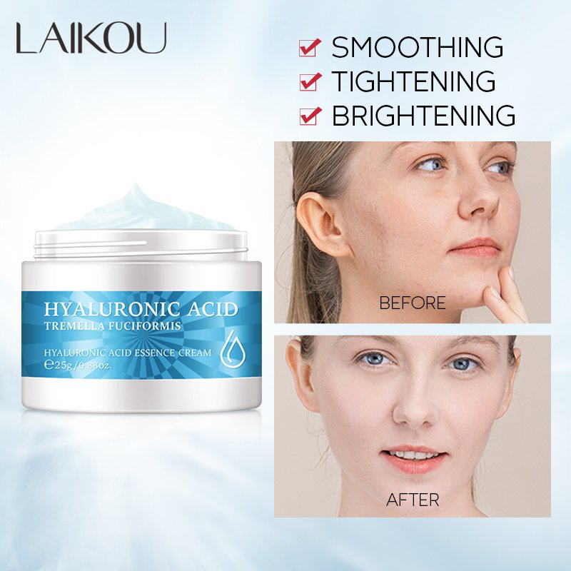 LAIKOU Natural Anti Aging Remover Acne Moisturizer Facial Cream Oil Control Rejuvenating And Repairing Hyaluronic Face Cream