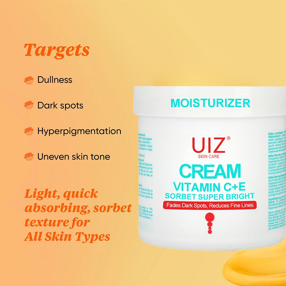 Light Face Moisturizer Skin Care Cream Organic Vitamin E Body Facial Whitening Removing Dark Spots Moisturizer