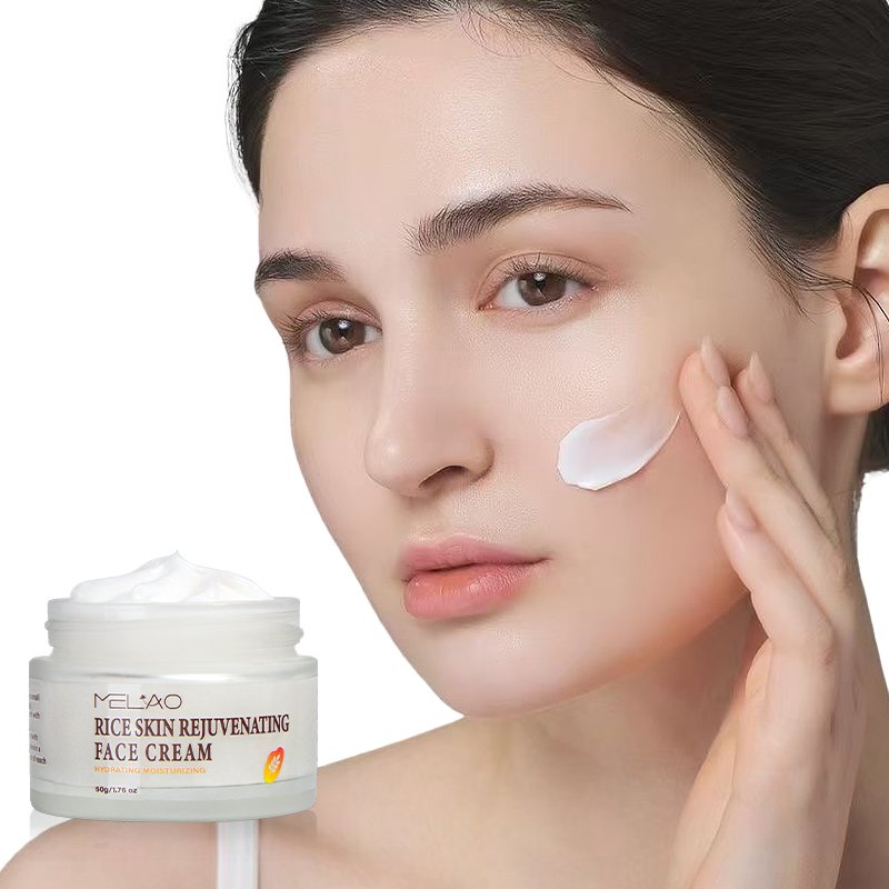 Skin Care Manufacturer Face Rice Ceramide Moisturizing Cream No Greasy Long Lasting Smooth Quick Absorb Face Cream