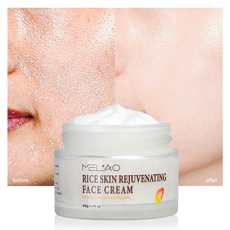 Skin Care Manufacturer Face Rice Ceramide Moisturizing Cream No Greasy Long Lasting Smooth Quick Absorb Face Cream