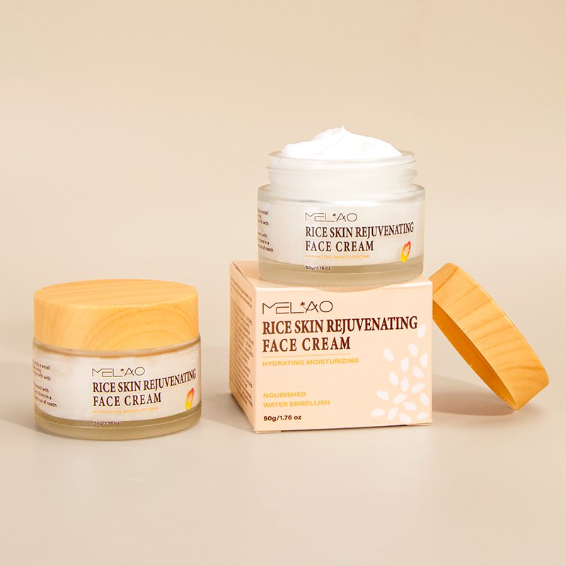 Skin Care Manufacturer Face Rice Ceramide Moisturizing Cream No Greasy Long Lasting Smooth Quick Absorb Face Cream