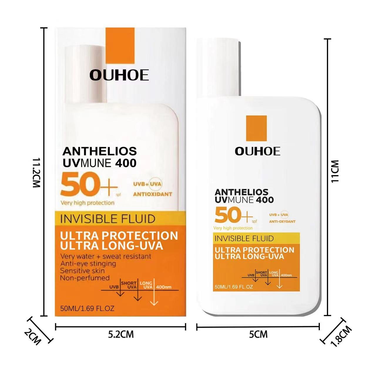 2024 High Quality Sunscreen Mineral Sunscreen Sun Block Sunscreen Face Cream Whitening Cream Private Label Cream UV Protection