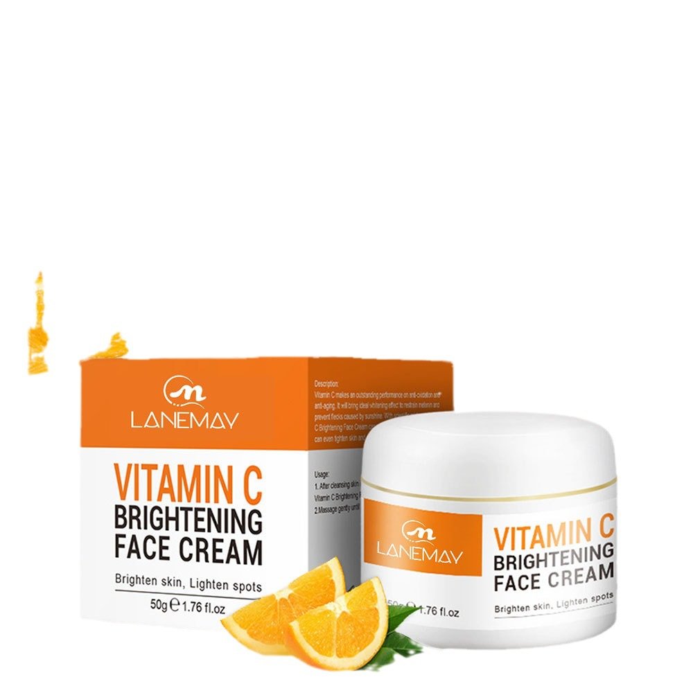 Vitamin c Face Cream Anti-Wrinkle Whitening, Moisturizing, Improving Darkness and brightening Skin Tone VC Face Cream 50g
