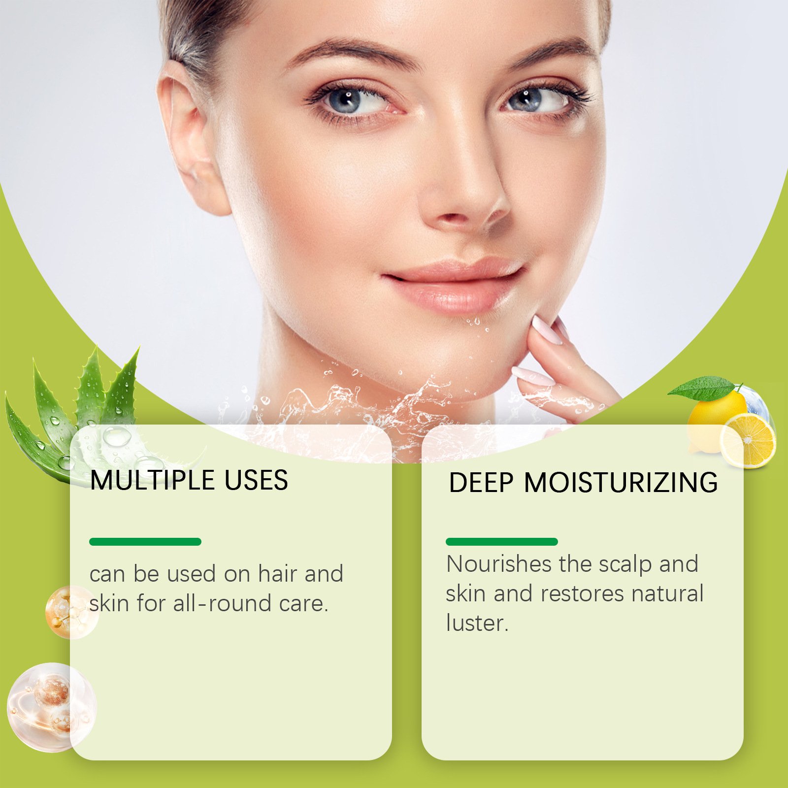 Aloe Vera Gel After Sunburn Redness Aloe Vera Gel Face Care Moisturizing Face Cream Natural Organic Soothing