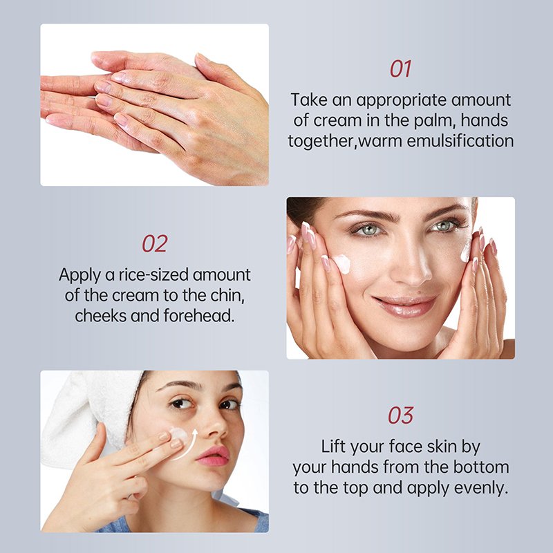 JoyPretty Rapid rejuvenatist facial cream organic Vegan Moisturizer Whitening Brightening Repairing Face Cream