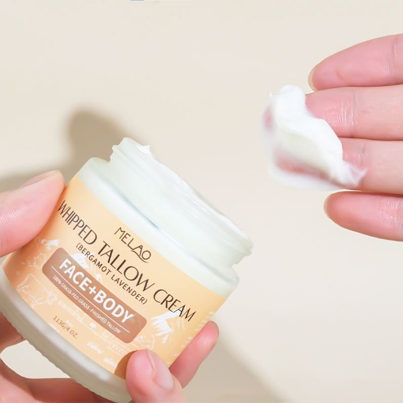 China Factory Organic All Around Body and Face Moisturizer for Dry 100% Raw Beeswax Balm Best Beef Tallow For Skin