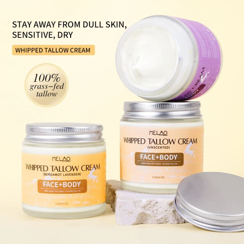 China Factory Organic All Around Body and Face Moisturizer for Dry 100% Raw Beeswax Balm Best Beef Tallow For Skin