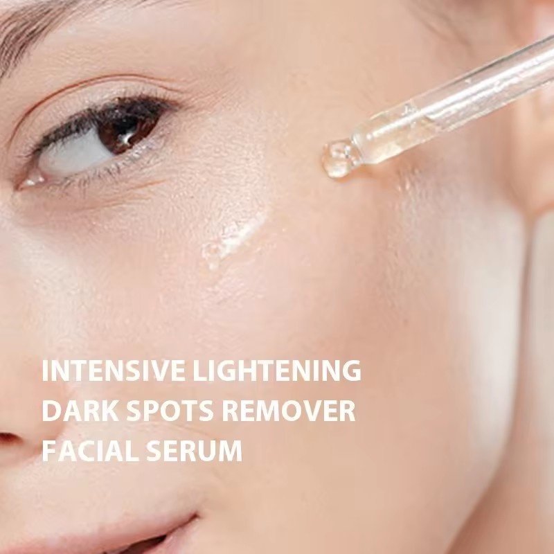 OEM Vitamin C Koji Acid Double Glutathione Essence Lighting Dark Spots Remover Freckle Brighten Hydrating Skin Care Face Serum