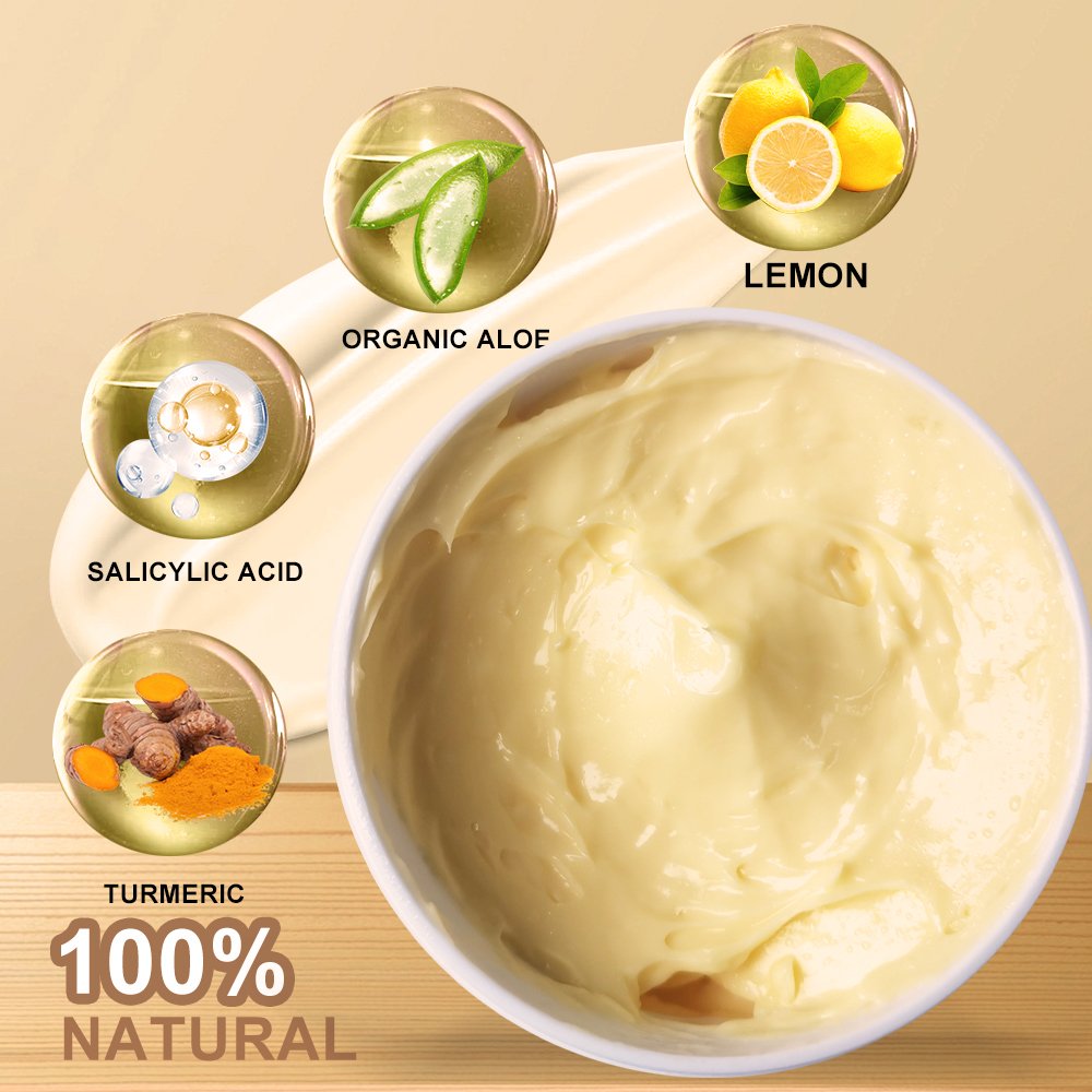 High quality natural black spot removing cream anti aging vitamin C skin care whitening turmeric moisturizing face cream