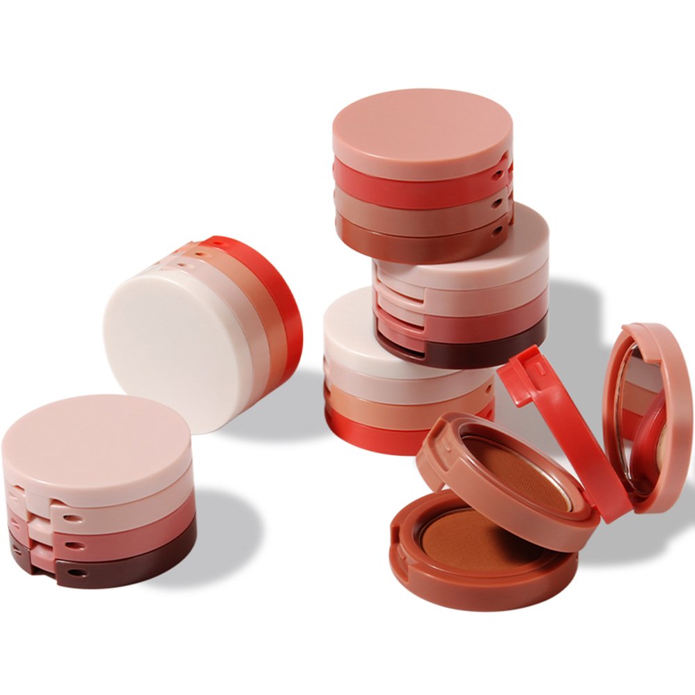 Cruelty Free Blusher Vegan Pink Blush Private Label Mineral Pressed Powder Blush Palette Your Logo Customize