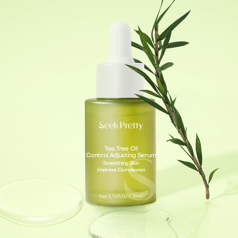 Self Owned Brand Gift box Daily Facial Care Lotion Essence Cream Tea Tree Oil Control Skin Care Set
