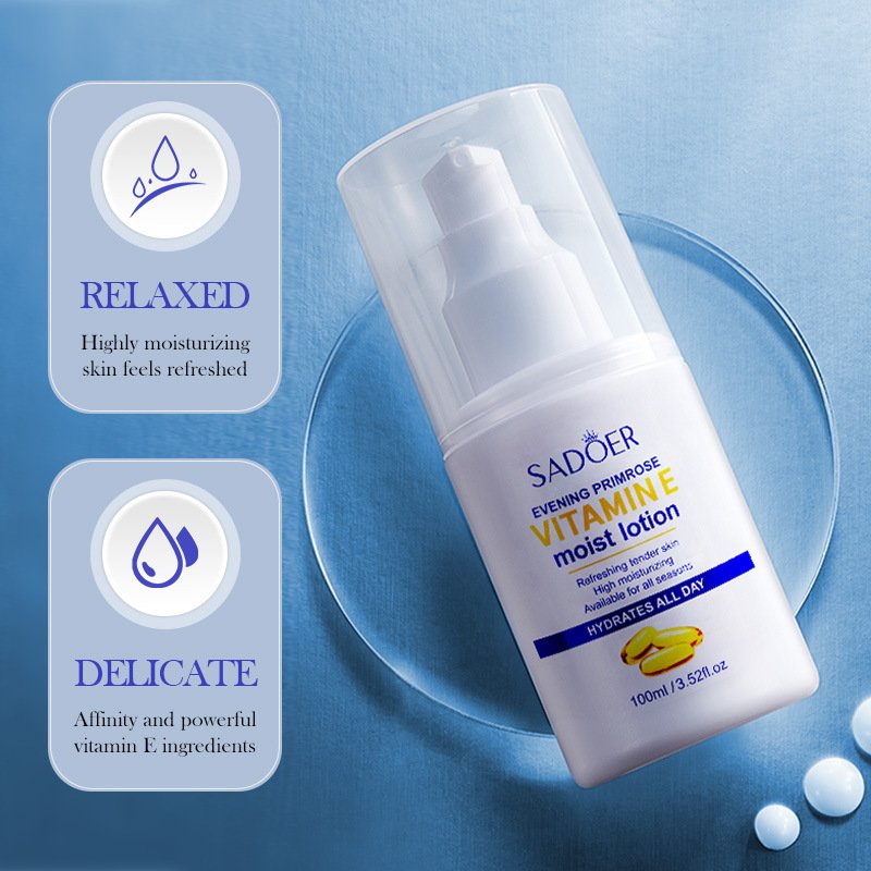 High moisturizing vitamin E milk firming repairing anti-oxidation and skin beautifying face cream