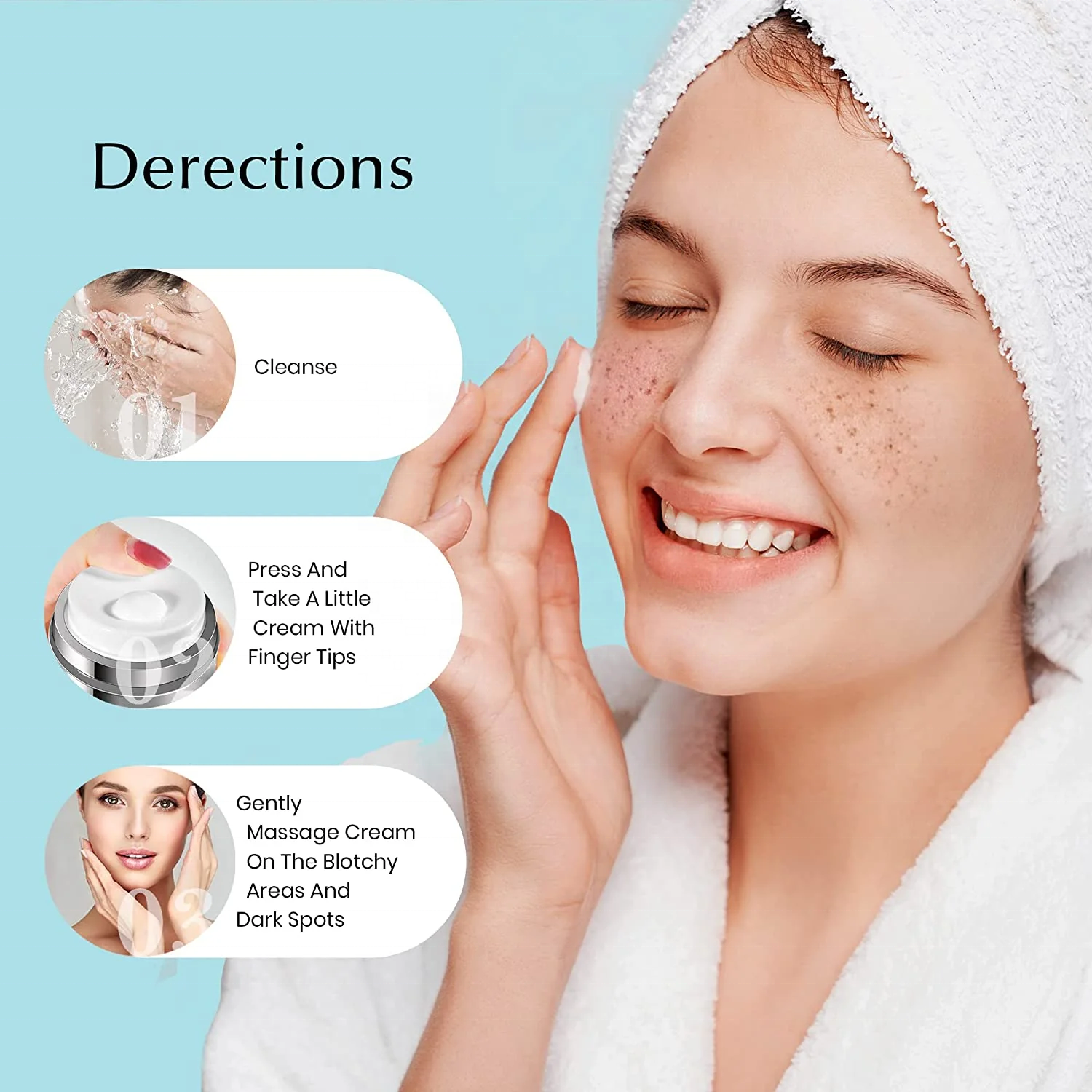 Face Cream With Niacinamide Arbutin Vitamin C Face Whitening Black Freckle Acne Fade Dark Spot Corrector Remover