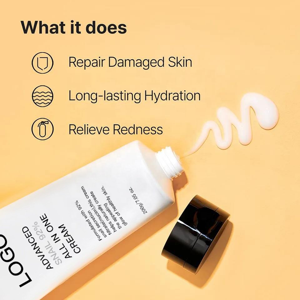 Oem Skin Care Snail Serum F Nutrient-Rich Face Cream Firming Dark Circle Serum For Dry Skin
