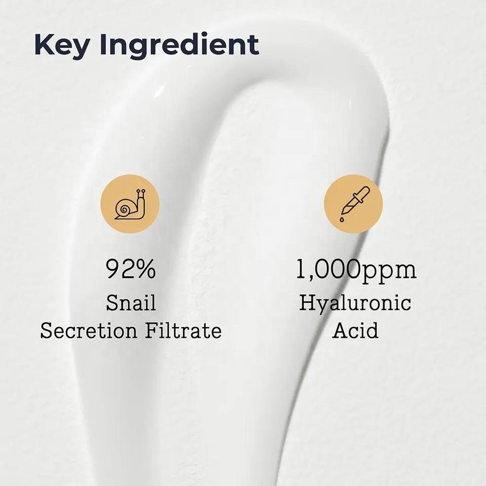 Oem Skin Care Snail Serum F Nutrient-Rich Face Cream Firming Dark Circle Serum For Dry Skin