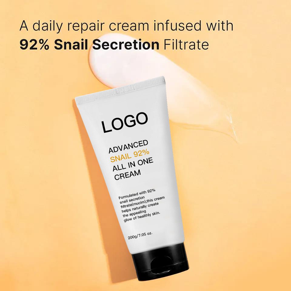Oem Skin Care Snail Serum F Nutrient-Rich Face Cream Firming Dark Circle Serum For Dry Skin