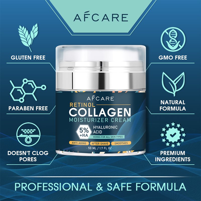 Facial Repair Whitening Face Cream for Men Anti-aging Anti-wrinkle and Retinol Collagen Men's Firming Face Cream
