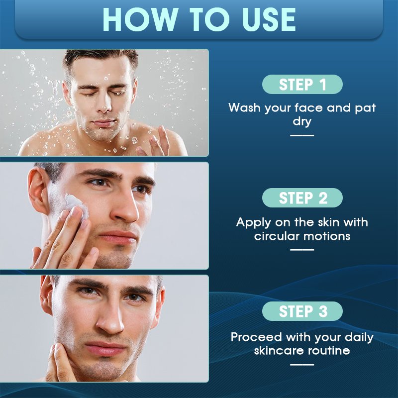 Facial Repair Whitening Face Cream for Men Anti-aging Anti-wrinkle and Retinol Collagen Men's Firming Face Cream