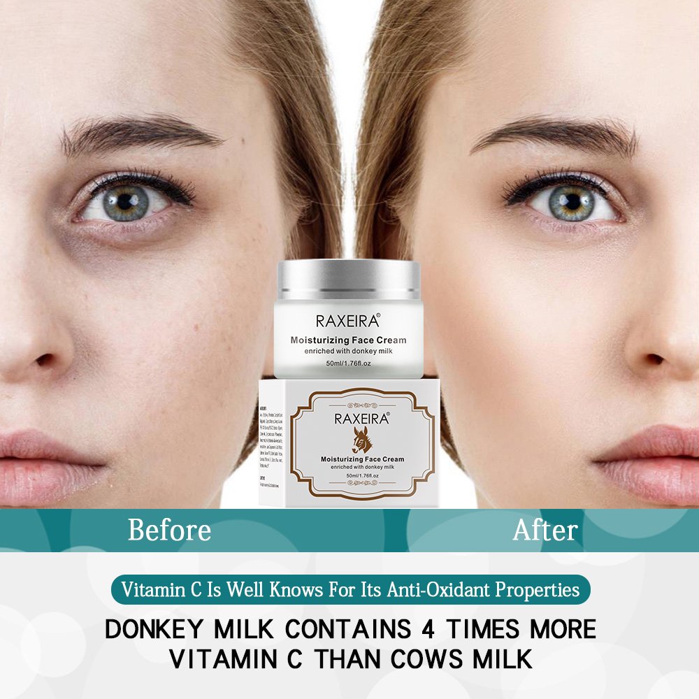 Best Sale Beauty Face Cream Soothing Moisturizing Facial Skin Wholesale Donkey Milk Face Moisturizer Cream