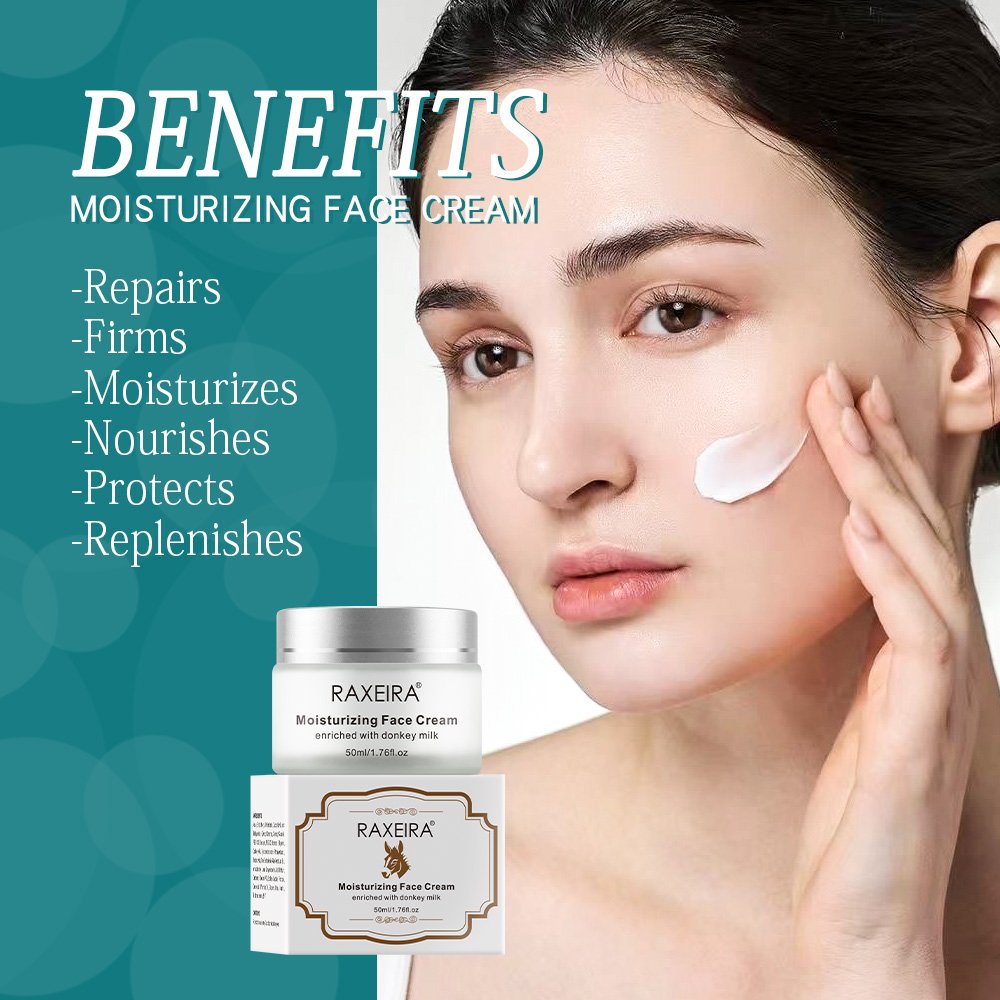 Best Sale Beauty Face Cream Soothing Moisturizing Facial Skin Wholesale Donkey Milk Face Moisturizer Cream