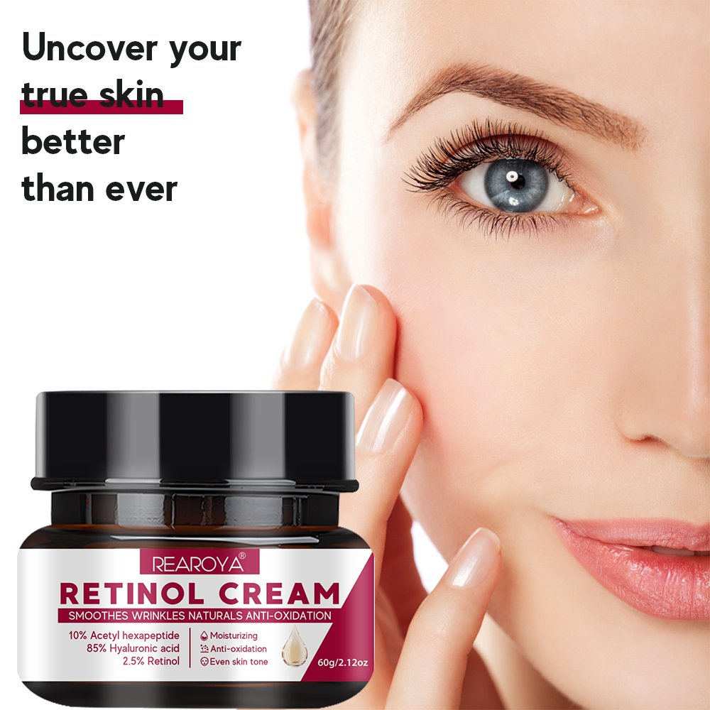 Hyaluronic acid retinol collagen anti aging moisturizing facial cream skin care whitening face cream