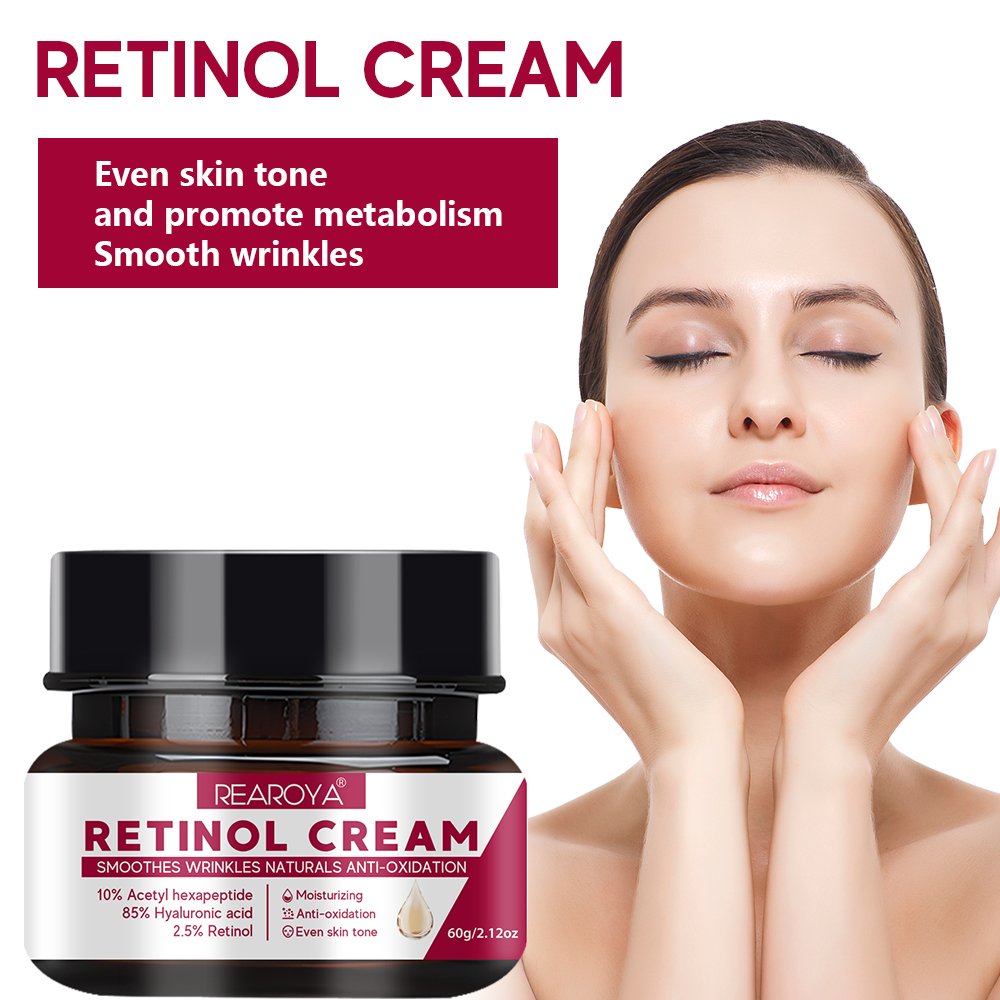 Hyaluronic acid retinol collagen anti aging moisturizing facial cream skin care whitening face cream