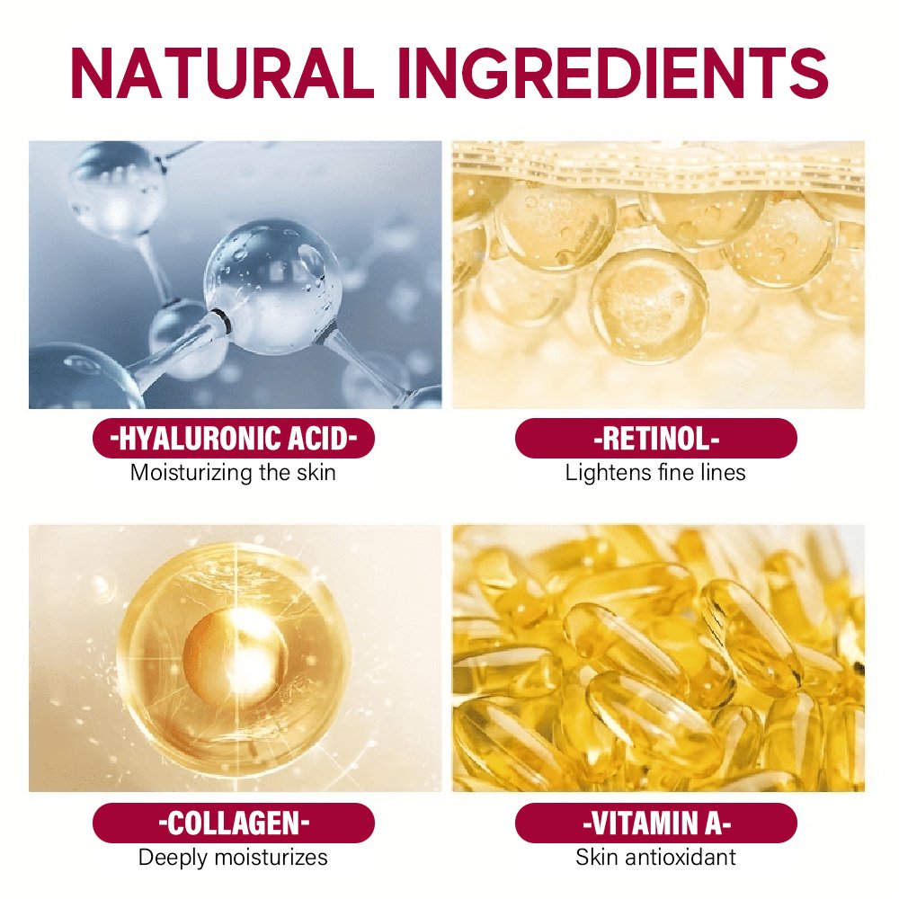 Hyaluronic acid retinol collagen anti aging moisturizing facial cream skin care whitening face cream