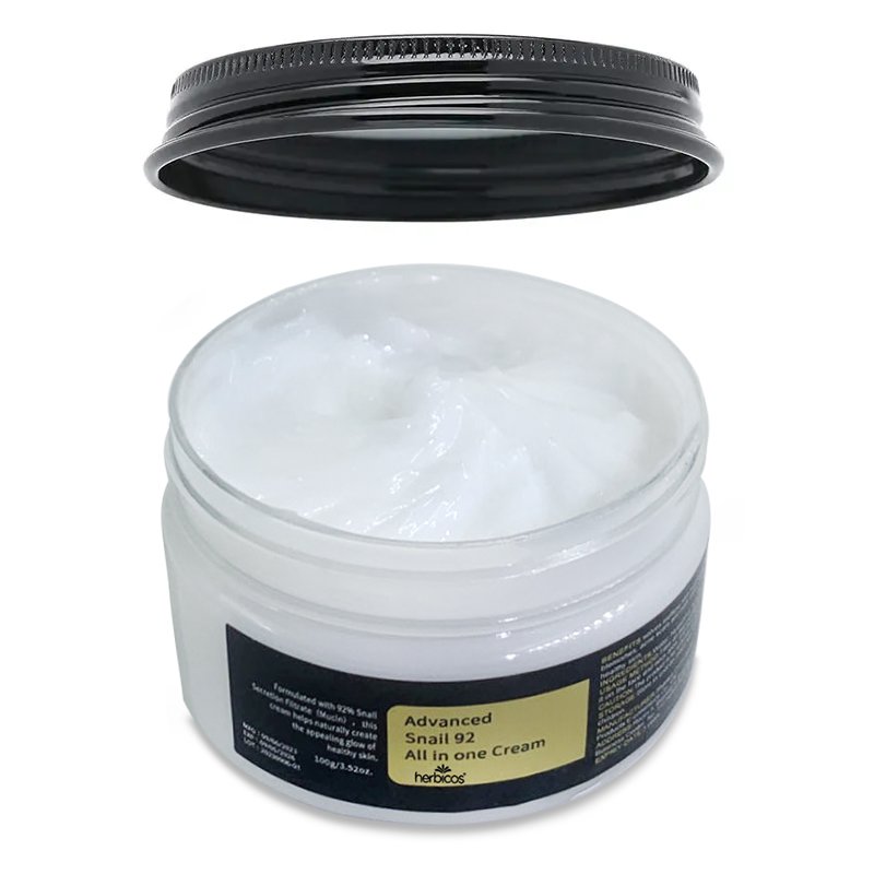 Advanced Snail Extract 92 96 Skin Face Cream and Serum Moisturizing Dark Spot Remover White Snail Mucin Power Moisturizer Set