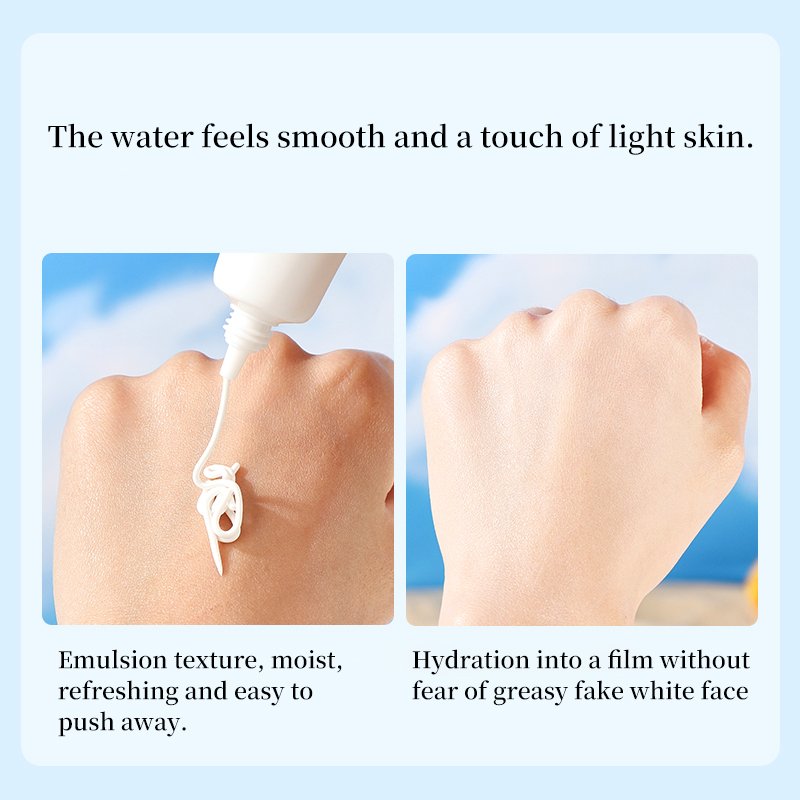 TWG SPF50+ PA+++ Sunblock Face Cream and Lotion Waterproof Sweatproof Skin Protective Cream Skin Whitening Sunscreen Cream