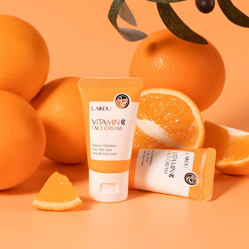 Private Label Face Skin Care Moisturizing Anti Aging Brightening Vitamin C Cream