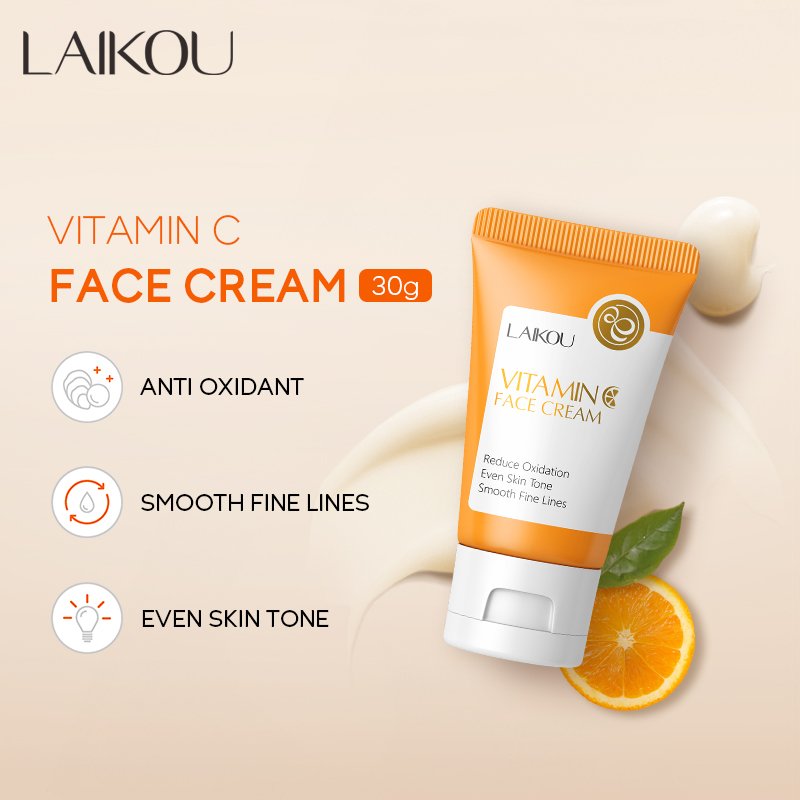Private Label Face Skin Care Moisturizing Anti Aging Brightening Vitamin C Cream