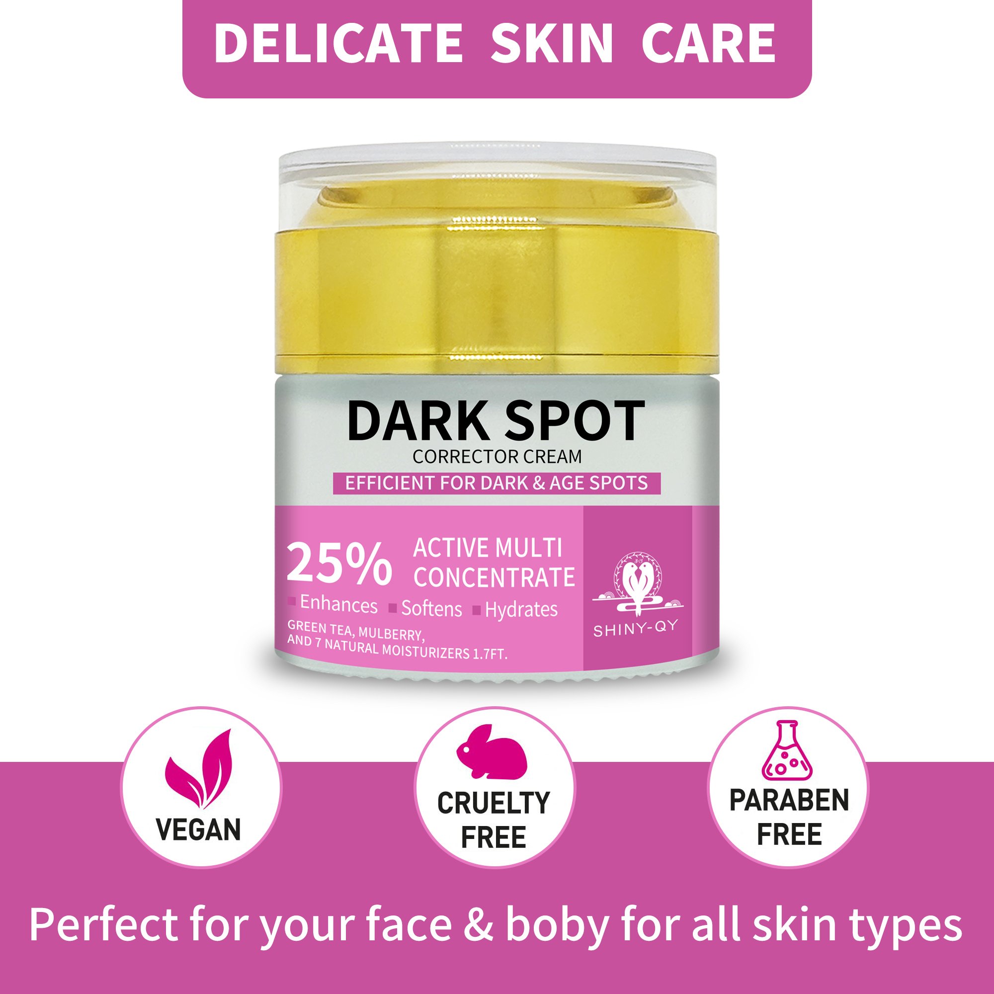 Private Label Lightening Skin Dark Spot Brightening Remover Whiten Face Cream