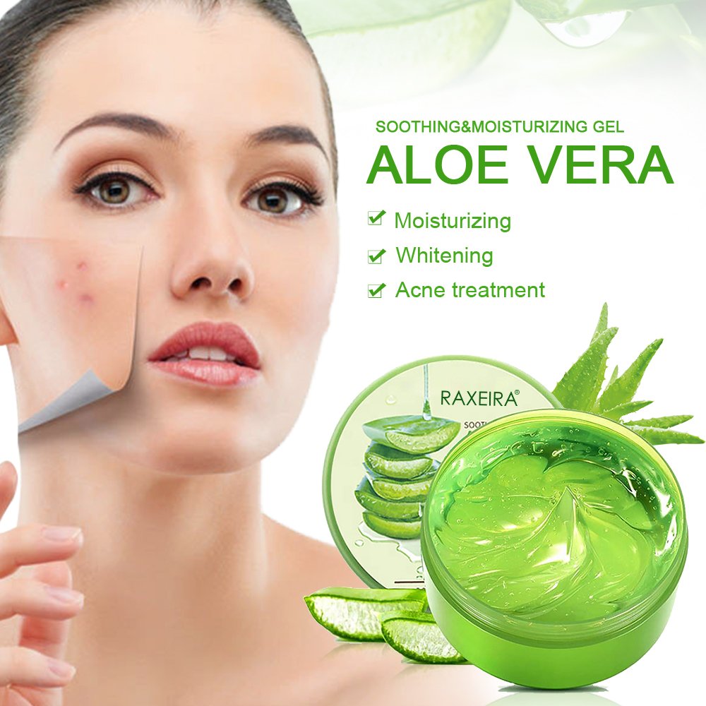 OEM Face Skin Moisturizer Soothing Face Cream & Lotion Aloe Vera Gel For Face Private Label Wholesale 100 Pure Aloe Vera Gel