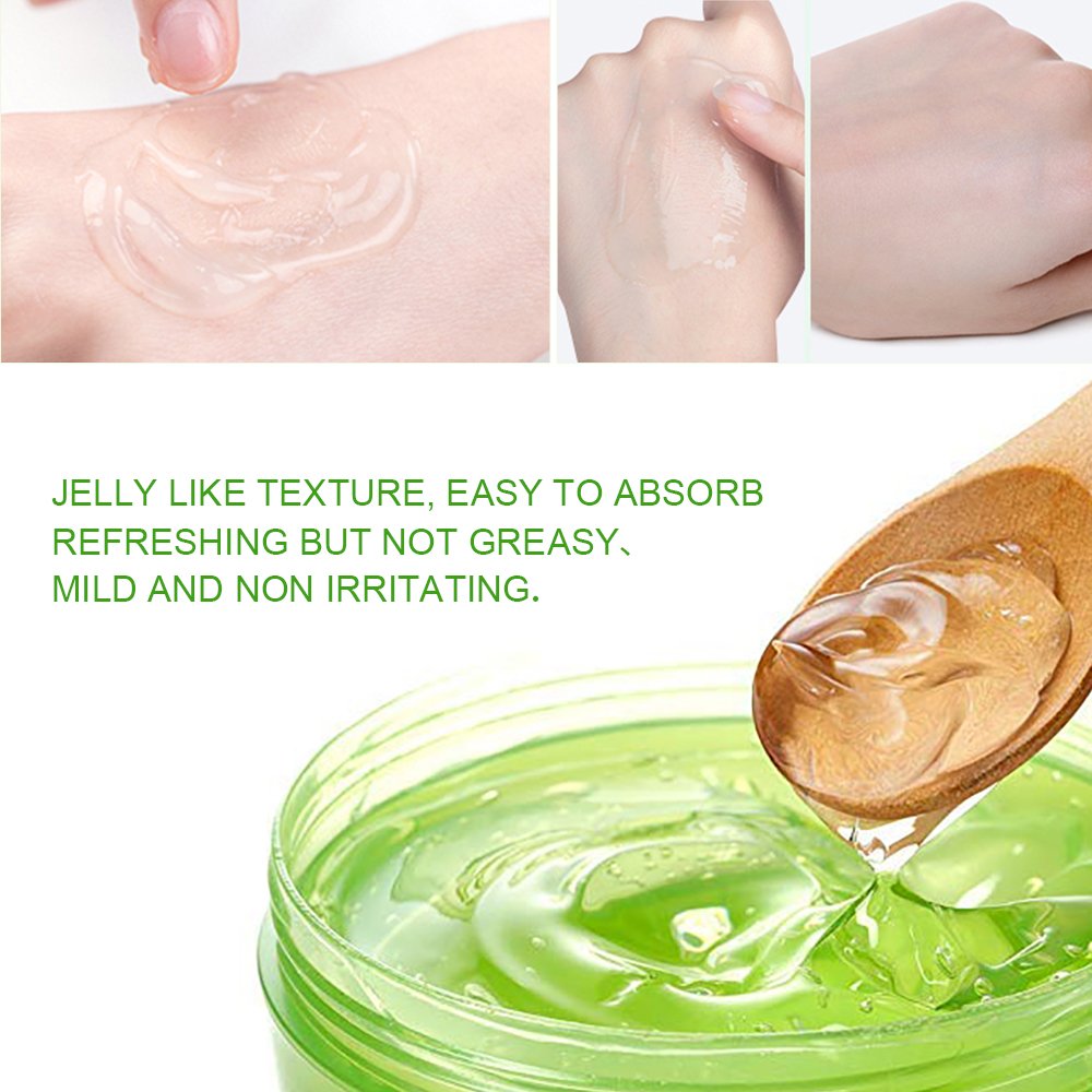 OEM Face Skin Moisturizer Soothing Face Cream & Lotion Aloe Vera Gel For Face Private Label Wholesale 100 Pure Aloe Vera Gel