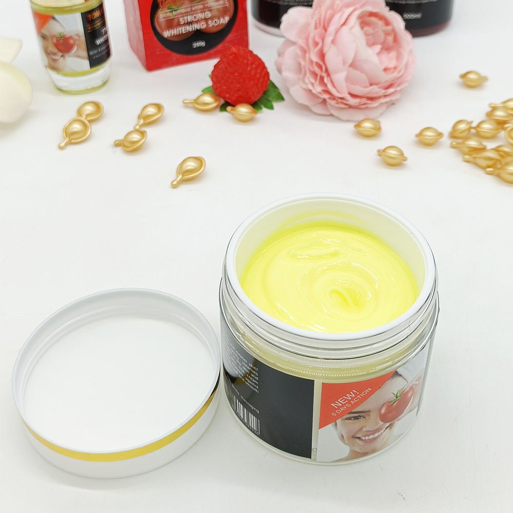 Beauty Black Spot Remover Face Cream Tomato Gluta Nourishing Moisturizer Face Whitening Cream for Dark Spots Removing