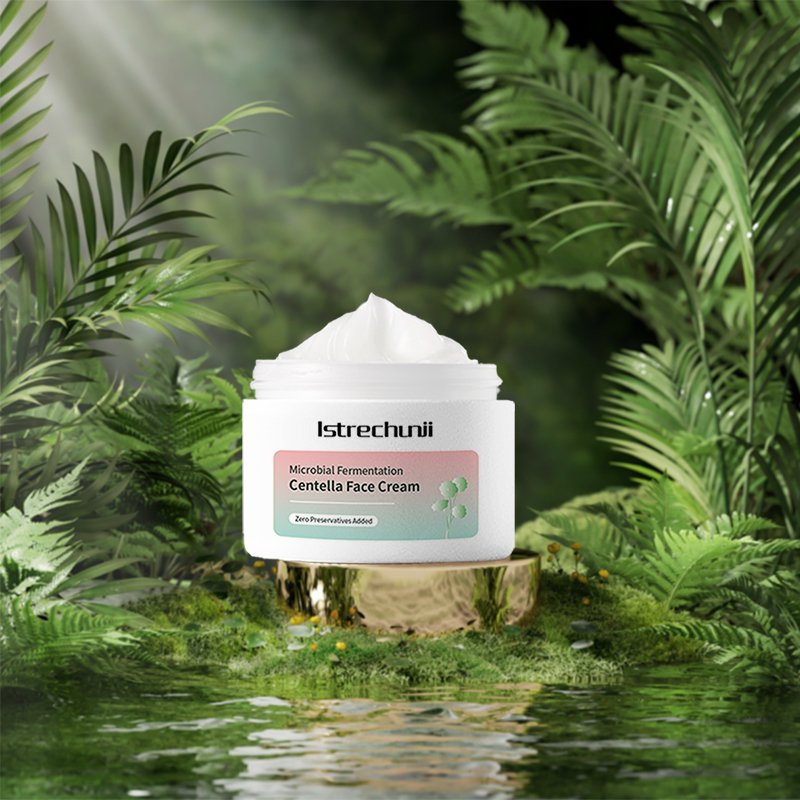 Brightening Microbial Fermented Skin Care Firming Anti-Wrinkle Repair Centella Asiatica Face Cream