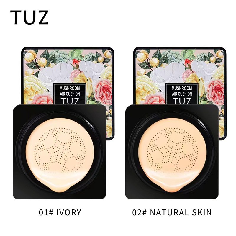 Moisturizing Breathable Natural Concealer Nude Makeup Mushroom Head Air Cushion Face Makeup Foundation Bb Cc Beauty Cream