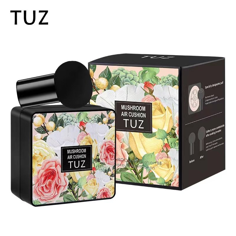 Moisturizing Breathable Natural Concealer Nude Makeup Mushroom Head Air Cushion Face Makeup Foundation Bb Cc Beauty Cream