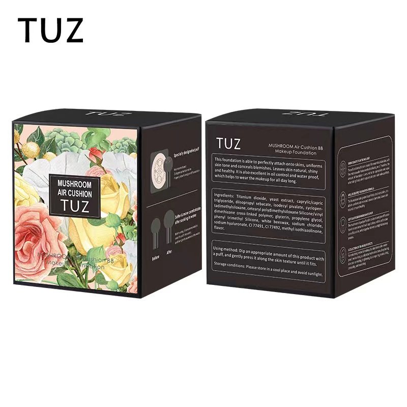 Moisturizing Breathable Natural Concealer Nude Makeup Mushroom Head Air Cushion Face Makeup Foundation Bb Cc Beauty Cream